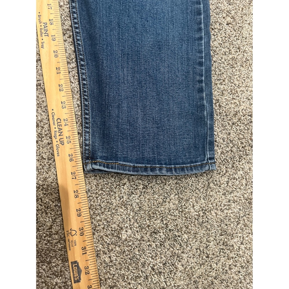 Levis 502 Regular Taper Jeans Mens W48 L30 Blue Denim 59684-0001 - Picture 6 of 10